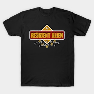 The Resident Alien - Art Drawing T-Shirt